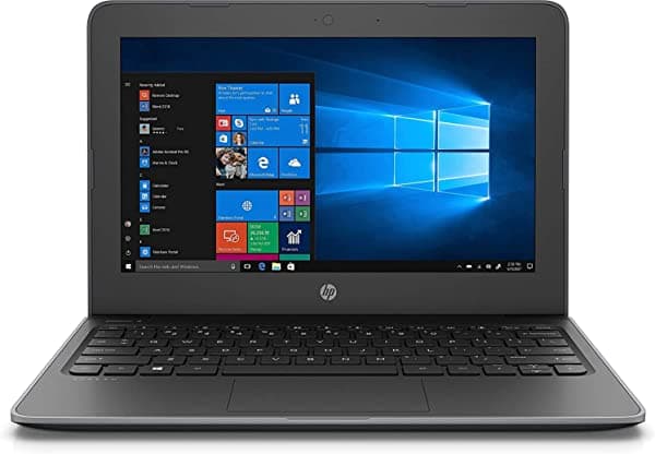 HP Stream 11 Pro G5 2020 11.6" HD notebook, Intel Celeron N4000 2 núcleos 1.1 GHz, 4GB RAM, 64GB de memoria flash eMMC, Bluetooth, cámara web, HDMI, sin DVD, Windows 10 Pro, TMLTT Kit