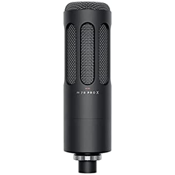 beyerdynamic PRO X M70 Micrófono dinámico profesional de captación frontal con bolsa de almacenamiento, filtro pop y araña antivibración 718351