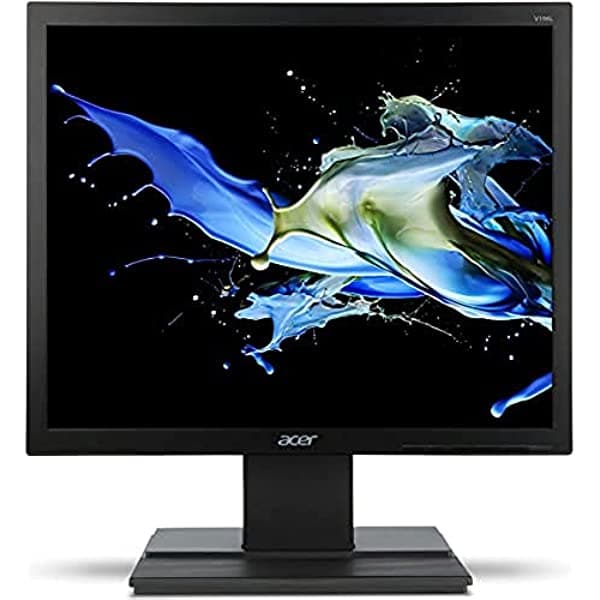 Acer V6 V196LB - Monitor de computadora negro plano de 19 pulgadas, pantalla LED UM.CV6EE.B08