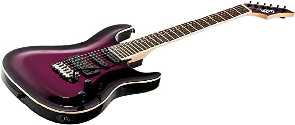 Monoprice Indio Serie 6 Cuerdas Guitarra Eléctrica de Cuerpo Sólido, Derecha (610436)
