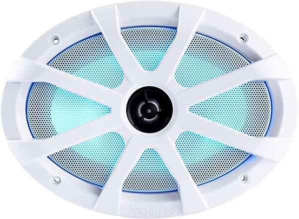 Memphis Audio MXA69L - Altavoces marinos de 2 vías de 6 x 9 pulgadas