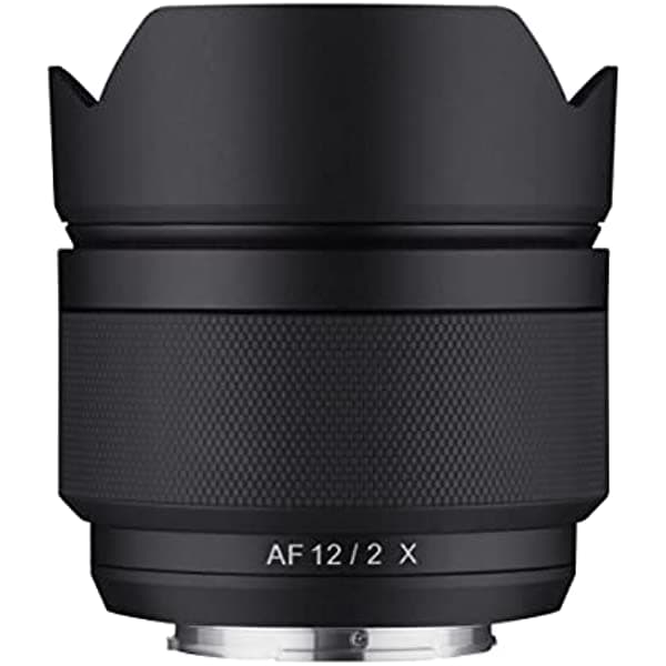 Rokinon Lente ultra gran angular compacta de 0.472 in f/2.0 AF APS-C para Fujifilm X (IO12AF-FX)
