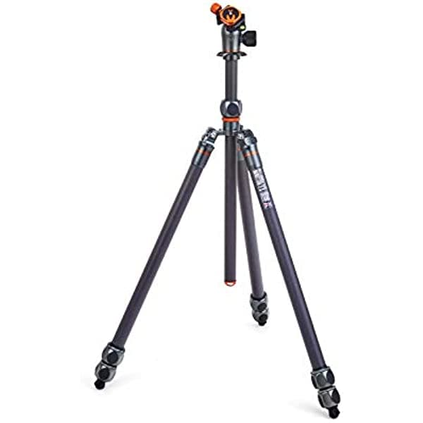 3 Legged Thing Pro Range 2.0 Winston 2.0 Kit de sistema de trípode de fibra de carbono - Trípode de cámara ajustable con 3 patas desmontables para conversión de monopié WINSTONKITGREY2