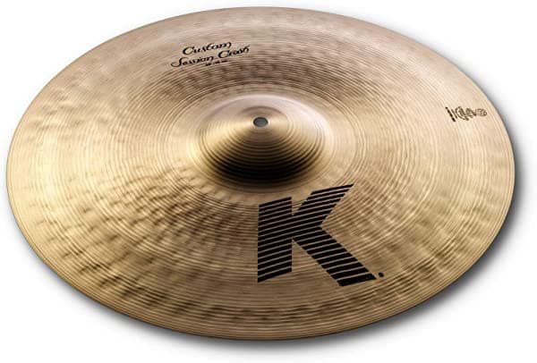 Zildjian K Custom 16" período de sesiones Crash Cymbal ZIL K0991