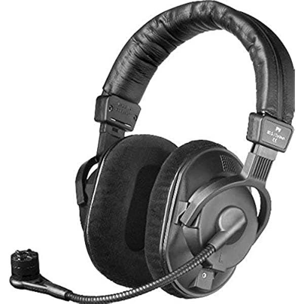 Beyerdynamic DT-297-PV-MKII-80 - Auriculares con micrófono de condensador cardioide para energía fantasma, 80 ohmios AMS-DT-297-PV-MKII-80