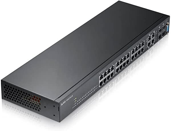 Conmutador administrado de nivel 2 Gigabit de 24 puertos Zyxel [GS2210-24]