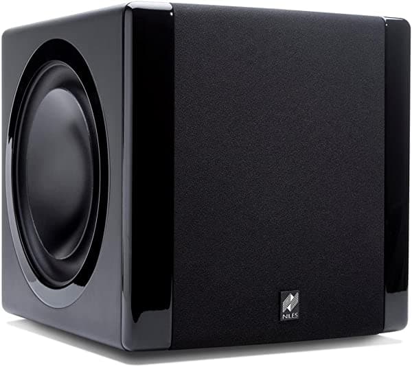Niles Subwoofer de subwoofer de 1200 vatios negro (SW8)