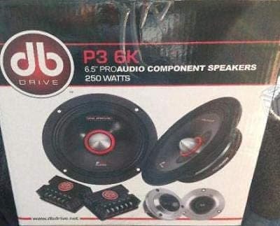 DB DRIVE DB Disco P3 6 K Pro Audio Altavoz 250 W, 6.5"