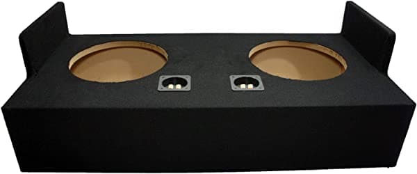 American Sound Connection Compatible con Ford Ranger 83-12 cabina extendida, Dual 12" Kicker C12 Subwoofer, caja para subwoofer 600 watts pico RANGER2X12_10C12-4-N_10C12-4-N