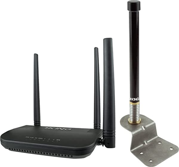KING KS1000 Swift Range Extensor y router WiFiMax, color negro ‎KS1000-A