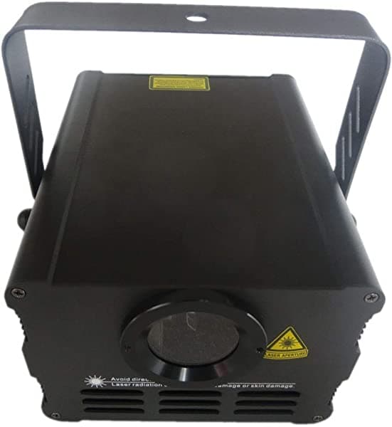 JUNMAN Luz de escenario de dibujos animados RGB de 1 W 1000 mw RGB a todo color con luces de efecto de escenario de DJ Disco, con ILDA para eventos, bodas, espectáculos de iluminación
