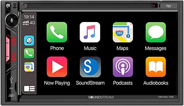 Generic VRCPAA-7DR - Reproductor multimedia de pantalla de 7 pulgadas.