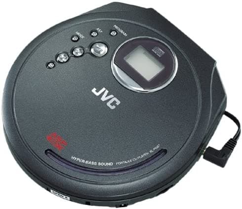 JVC xl-pg37 Personal CD Player con 45 segundos de protección anti-golpes