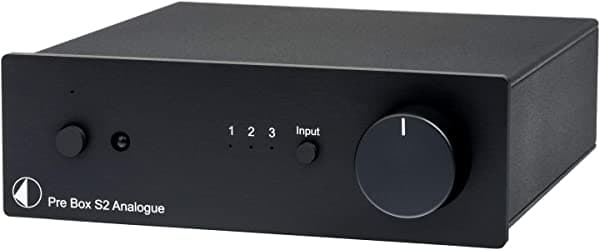 Pro-Ject Pre Box S2 Analógica Preamplificador Negro Pro-Ject Pre Box S2 Analogue