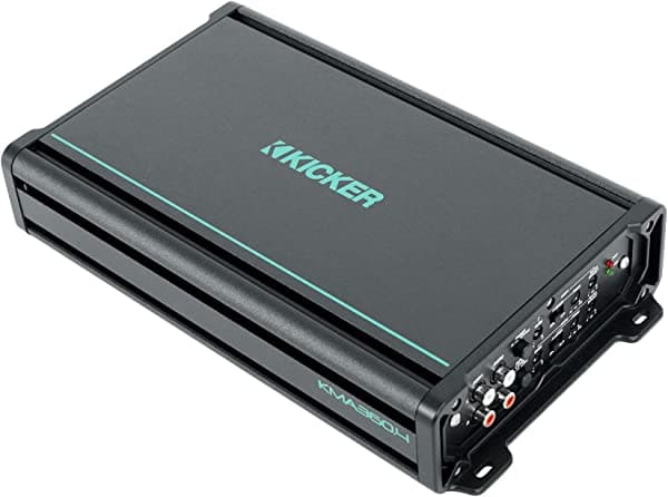 Kicker 48KMA3604 360 W 4 canales Amplificador marino para barco KMA360.4