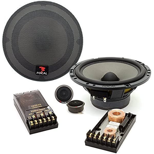 165 V20 - Focal 6.5" 70W RMS Polyglass Series 2-Way Component Speaker System