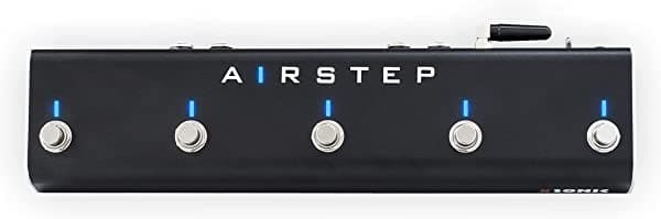 XSONIC Airstep Smart Multi Controller con MIDI, HID, 5 interruptores de pie, 2 pedal de expresión, tiempo de reproducción de 300 horas, soporte HX Stomp, Quad Cortex, DAW, Plugin, video de Youtube, página, Atem, controlador manos libres