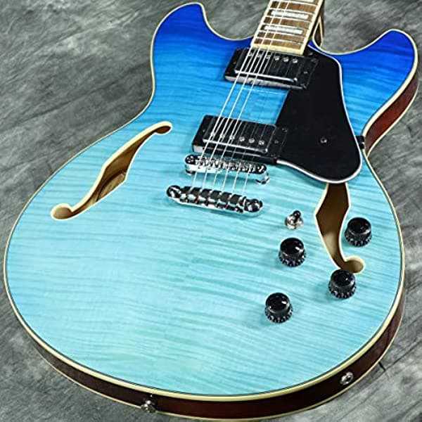 Ibanez As73Fm Artcore Azure Blue Gradation - Cuerpo Semihueco AFS75T-MGF