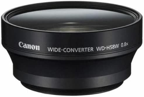Canon Wide Converter wd-h58 W para videocámara XF105, XF100, XA10 Profesional 4892B001