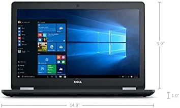 Amazon Renewed DELL Latitude E5570 - Computadora portátil empresarial (Intel Quad Core i5-6200U, 8 GB de RAM, disco duro de 1 TB, HDMI, cámara, WiFi, teclado numérico) Win 10 Pro (reacondicionado certificado)