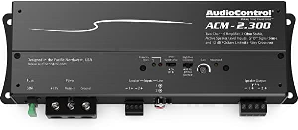 AudioControl ACM-2.300 75W x 2 Amplificador compacto