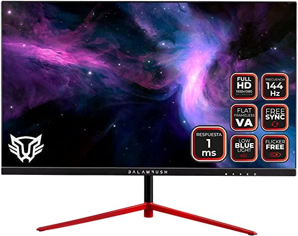 BALAM RUSH Ultra Odyssey MTX27G LCD Full HD 16:9 144 Hz HDMI/DP/Audio FREESYNC Pantalla de 23.8" BR-932417