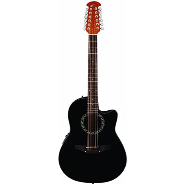 Unknown Ovation AB2412-5 Guitarra electroacústica, Applause Balladeer Cutaway Dreadnought, 12 cuerdas