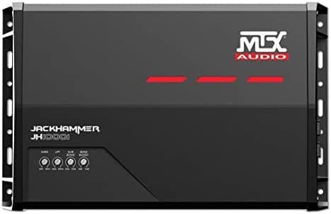 MTX Audio JH10001 Jackhammer Series 1000W Monoblock Clase D Amplificador de audio para coche