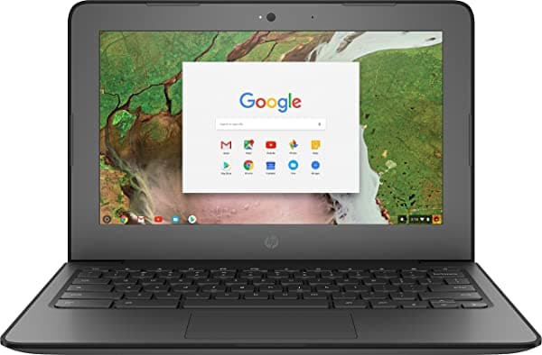 HP 3NU57UT Chromebook (Chrome OS, Intel CN3350, pantalla LED Lit de 11.6", almacenamiento: 16 GB, RAM: 4 GB) Negro