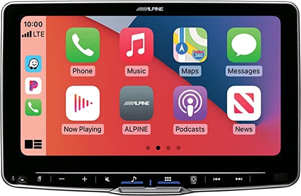 Alpine Halo9 iLX-F509 - Receptor multimedia digital de 9 pulgadas con Apple CarPlay/Android Auto