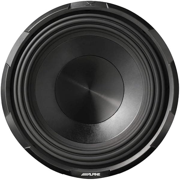 Alpine x-w10d4 10-Inch Dual 4 Ohm Subwoofer