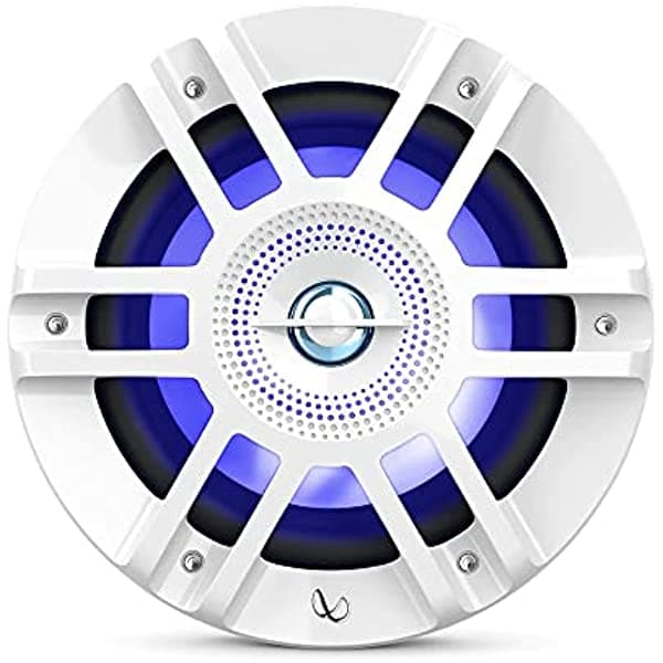 Infinity KAPPA MARINE - Altavoz marino bidireccional premium de 6.5 pulgadas / iluminación RGB - blanco KAPPA6120MAM