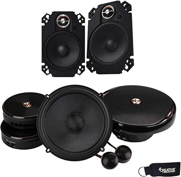 Infinity KAPPA-60CSX Altavoces componentes de 6.5 pulgadas KAPPA-64CFX 4x6 altavoces de placa de componentes