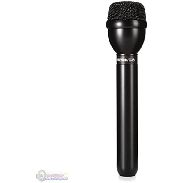 Electro-Voice Micrófono de entrevista dinámico de alto rendimiento RE50N/D-B F.01U.117.392