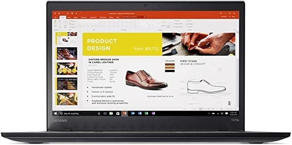 Amazon Renewed Lenovo ThinkPad T470s Intel i5-6300U 2.40GHz 8GB RAM 256GB SSD Win 10 Pro Webcam (Reacondicionado)