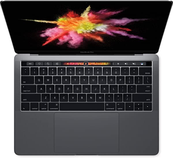 Amazon Renewed Apple MacBook Pro Touch Bar de finales de 2016 con Intel Core i7 de 3.3 GHz (13.3 pulgadas, 8 GB de RAM, 1 TB SSD) gris espacial (reacondicionado) MLH12LL/A