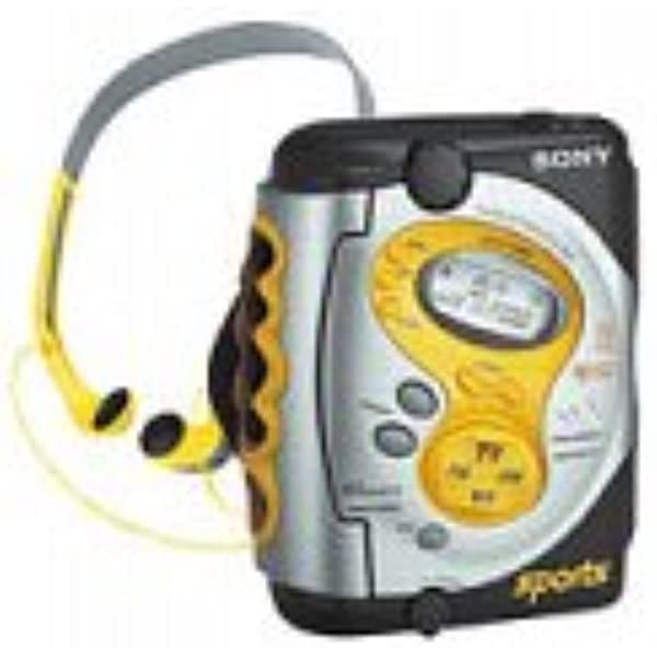 Sony Portable Deportes Cassette W AM/FM/TV/el tiempo Band (wmfs421)