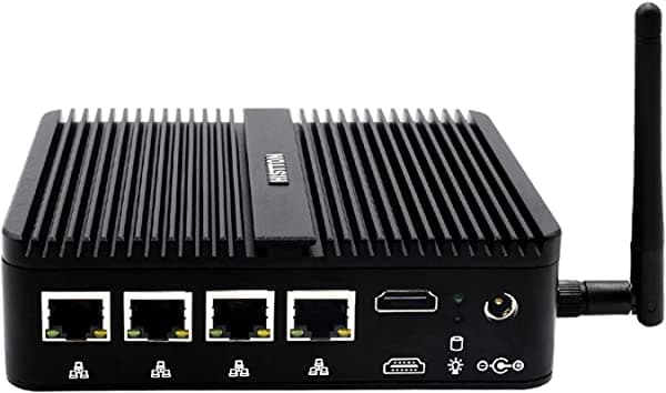 Histton Mini Pc Windows 10 Pro Celeron J4125 Ddr4 8Gb Ram 128Gb Ssd Micro Pc Lan Dual Wifi Bt4.0 Pc Industrial Con 2 Rs232 Com Puerto Hdmi/Vga 2Xusb3.0 Mini Computadora De Escritorio ‎USH3-J4125-4L