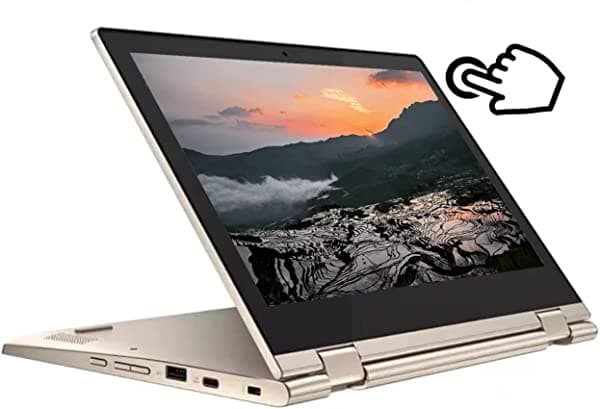 Lenovo Chromebook Flex 3 11.6" HD (1366 x 768) Pantalla táctil 2 en 1, Intel Celeron N4020, 4 GB DDR4, 64 GB eMMC, cámara web, WiFi, Bluetooth, lector de tarjetas MicroSD, Chrome Os, GCube tarjeta micro SD de 64 GB