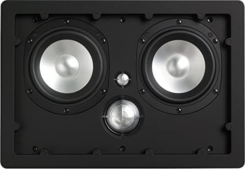 NHT iW4-ARC - Altavoz de cine en casa de 3 vías con controlador de aluminio, 150 vatios, individual, blanco mate