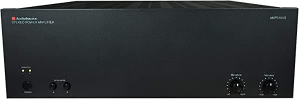 Audiosource AMP310VS - Amplificador de potencia analógico de 2 canales (150 W por canal)