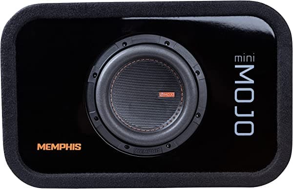 Helmet Memphis Audio MJME6S1 - Caja de subwoofer cargada con puertos de 6-1/2" MJME8S1