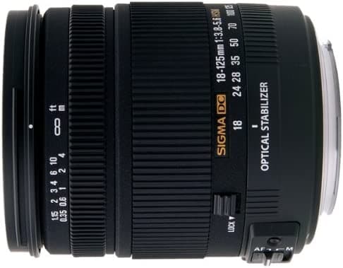 Sigma 18 - 125 mm f/3.8 - 5.6 DC autofocus garantía de - EE. UU. De Lente De Zoom para Maxxum & Sony Alpha Mount Digital SLR 853962