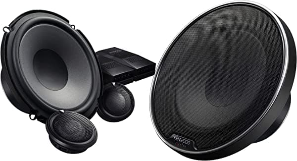 Kenwood eXcelon - Paquete de altavoces componentes de 6-1/2 pulgadas XR-1700P