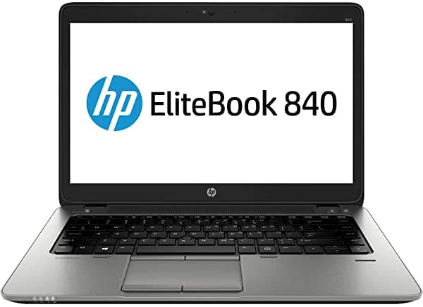 Amazon Renewed HP EliteBook 840 G1 14" HD Business Laptop Ultrabook, Intel Core i5-4300U 1.9 GHz Processor, 8GB RAM, 128 GB SSD, USB 3.0, VGA, WiFi, RJ45, Windows 10 Pro (refractado certificado)