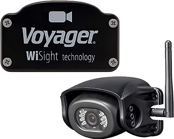 ASA Electronics Voyager WVH100 - Cámara de observación inalámbrica digital WiSight RV con micrófono integrado para vehículos precableados