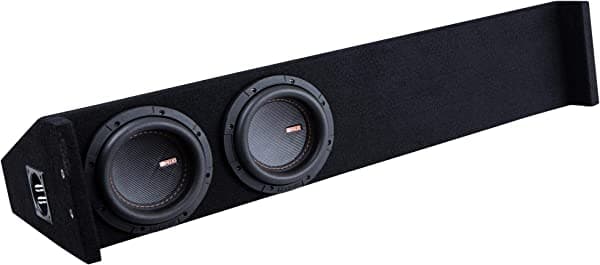 Memphis Audio MJME6D1T Caja de camión cargado dual de 6.5 pulgadas de 1 ohmios - 1400 RMS