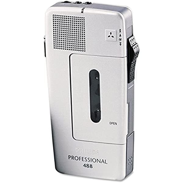 Philips LFH048800B - Grabadora de dictado, color plateado