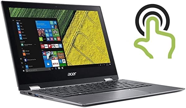 Amazon Renewed Acer High Performance Spin - Portátil multitáctil FHD de 11,6 pulgadas, Plateado Acer-001GA