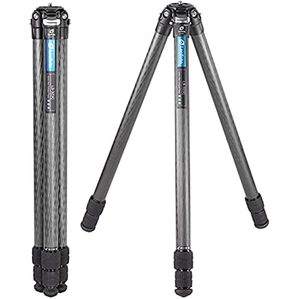 Leofoto LS-323C 3 Sección Ranger Viaje Fibra Carbono Trípode Patas CF